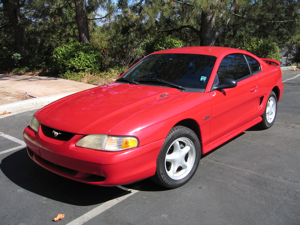 mustang front