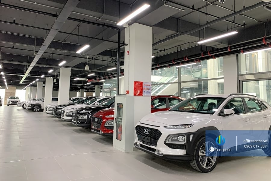 Hầm để xe Tòa nhà Hà Nội Ford 311 - 313 Trường Chinh Officespace