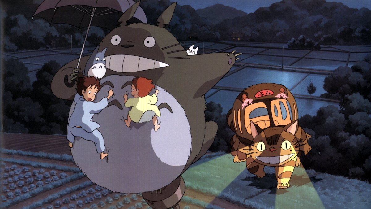 Hình nền Ghibli nhẹ nhành