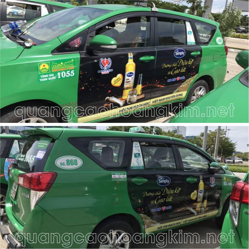 dan decal xe oto xe hoi quang cao 22 - DÁN DECAL XE OTO (Ô TÔ CON), XE HƠI QUẢNG CÁO ĐẸP