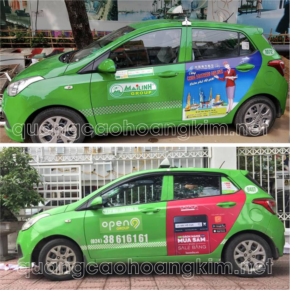dan decal xe oto xe hoi quang cao 24 - DÁN DECAL XE OTO (Ô TÔ CON), XE HƠI QUẢNG CÁO ĐẸP