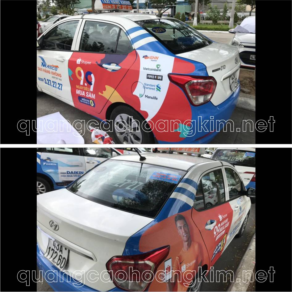 dan decal xe oto xe hoi quang cao 36 - DÁN DECAL XE OTO (Ô TÔ CON), XE HƠI QUẢNG CÁO ĐẸP