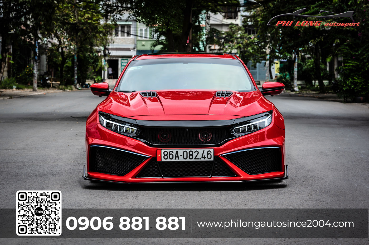 Honda Civic độ Wide Body