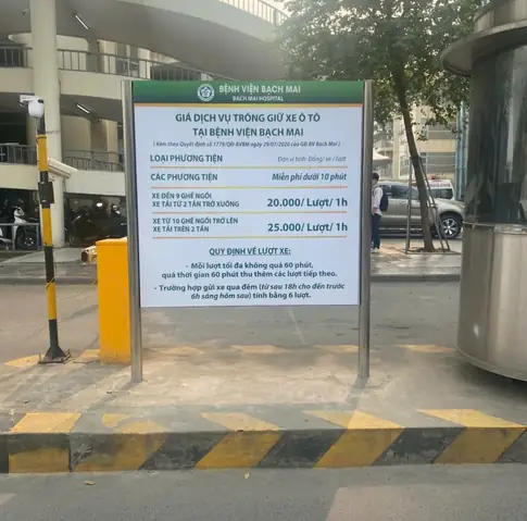 Hướng Dẫn Lên Tòa Nhà Từ Bãi Xe