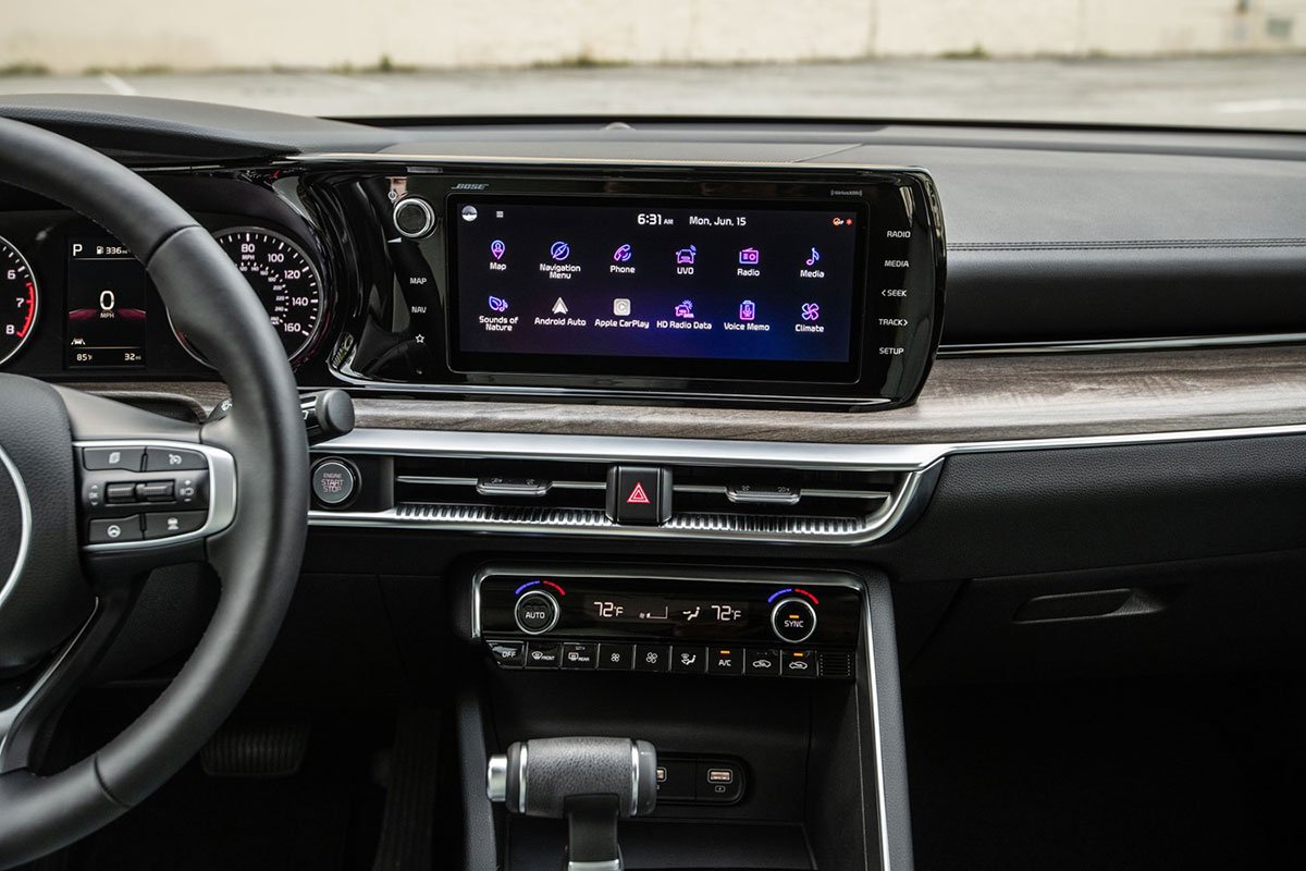 vô lăng kia k5