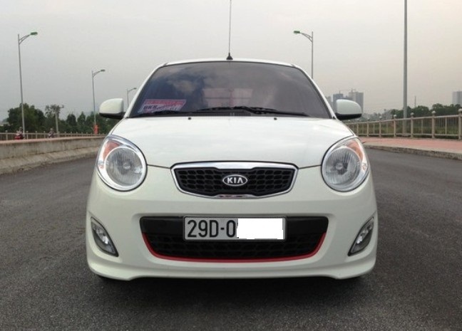Kia Morning Van thường mang biển số D.