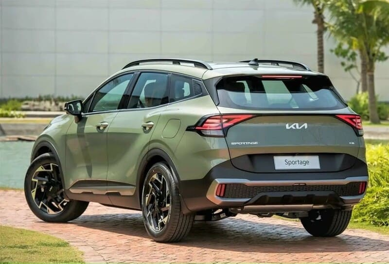 Đuôi xe Kia Sportage vừa hiện đại vừa truyền thống