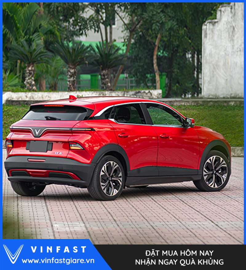 Vinfast VF6 plus màu đỏ