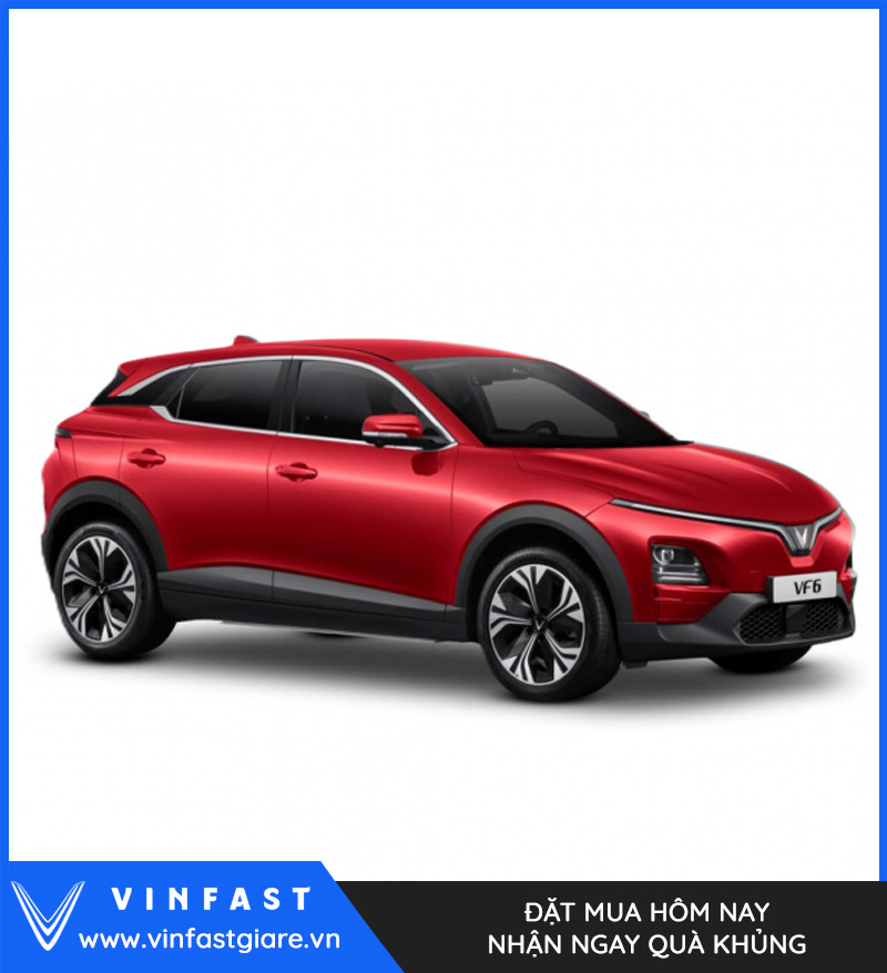 Vinfast VF6 Eco/ Plus Màu Đỏ Giá Lăn Bánh Thông Số Tính Năng