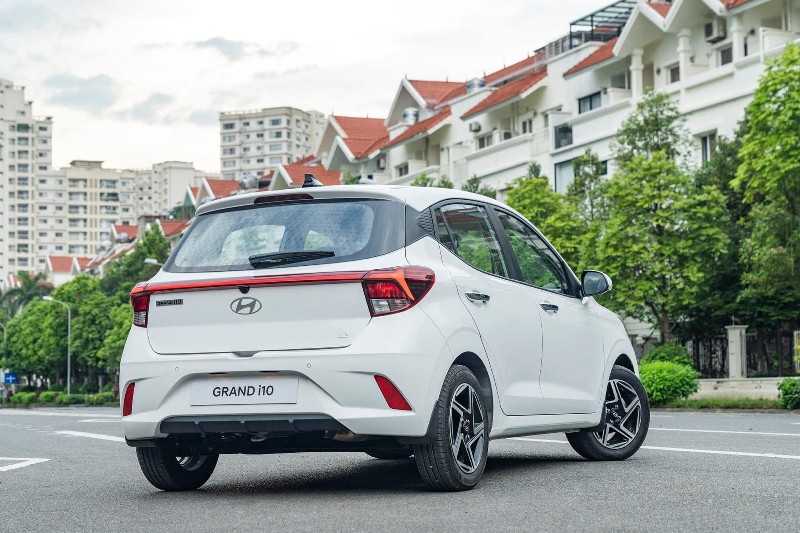 Đuôi xe Hyundai i10 2024 Facelift