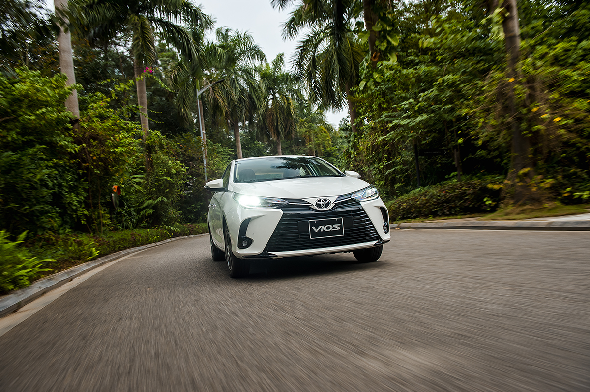 Thông số kỹ thuật xe Toyota Vios 2021 về ngoại thất.