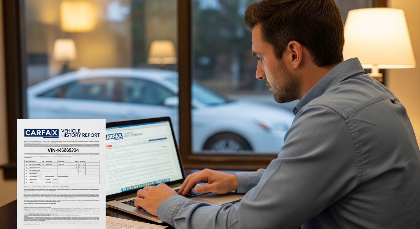 Cách kiểm tra lịch sử xe (Carfax) trước khi mua xe cũ