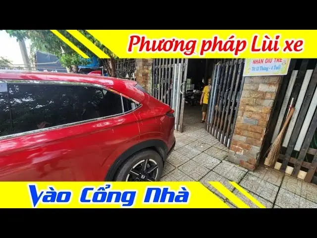 Kỹ Thuật Lùi Xe Ô Tô Vào Nhà