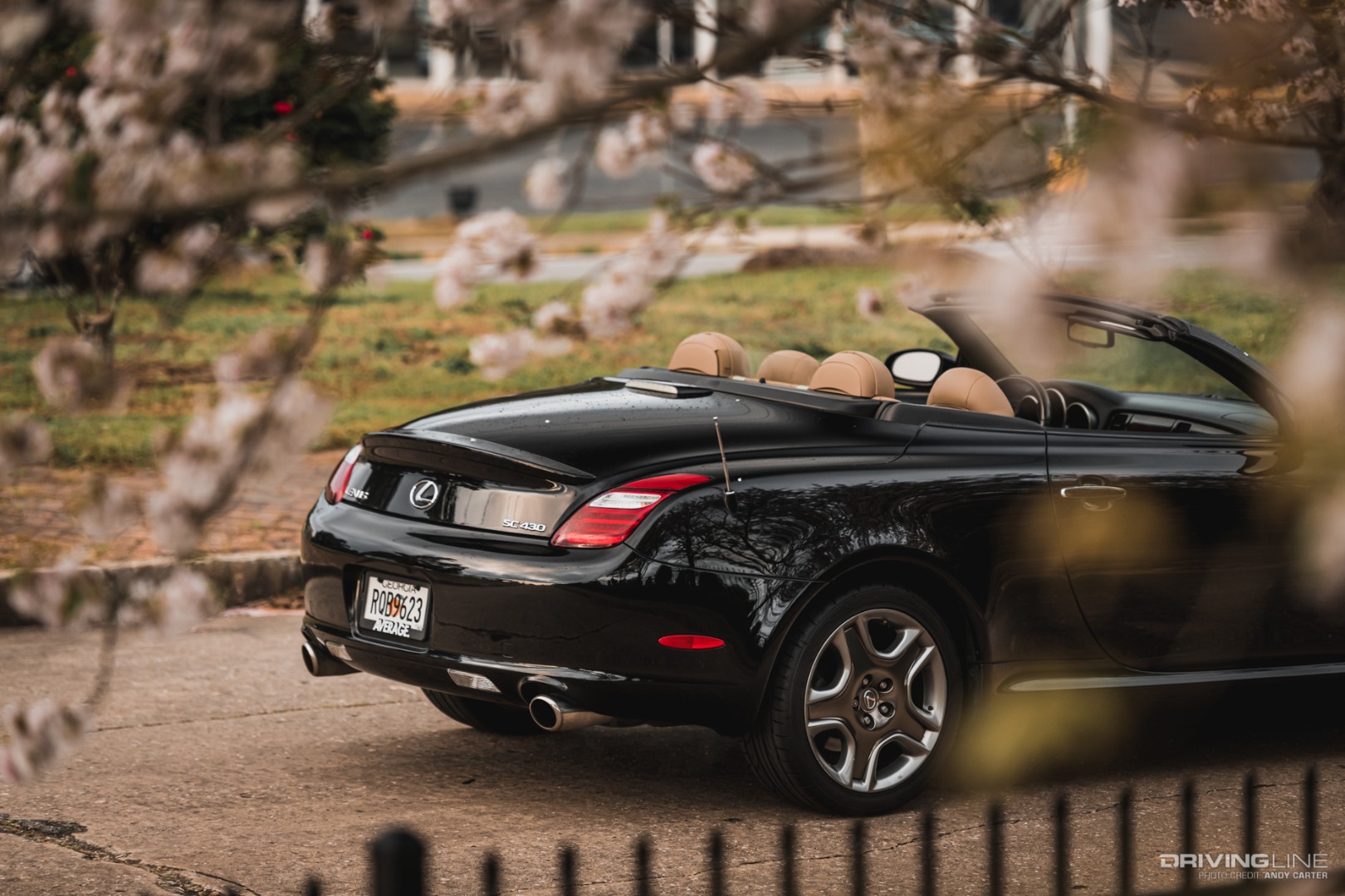 Lexus SC430 top down