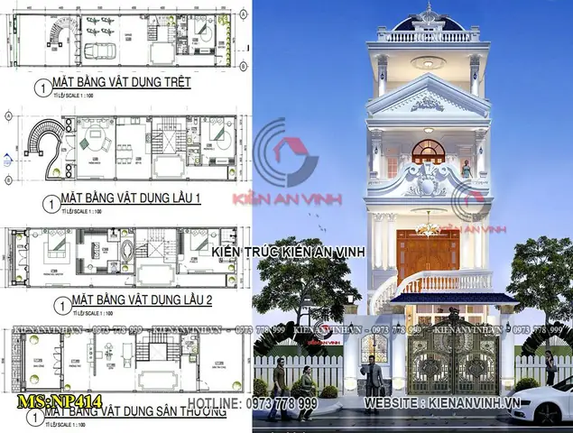 Mẫu Thiết Kế Gara Nhà Để Xe May