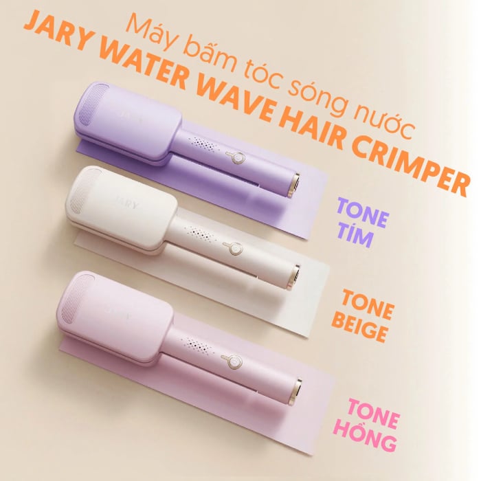 Máy Bấm Tóc Sóng Nước Jary Water Wave Hair Crimper