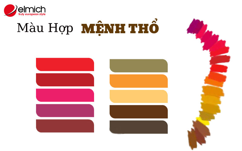 Hình 3: Biết mệnh Thổ hợp màu gì giúp bạn chọn được phương tiện di chuyển phù hợp