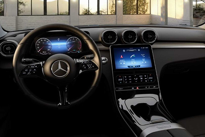 Lộ nội thất Mercedes-Benz C180 2022, nhiều chi tiết "mượn" từ S-Class mới - 2