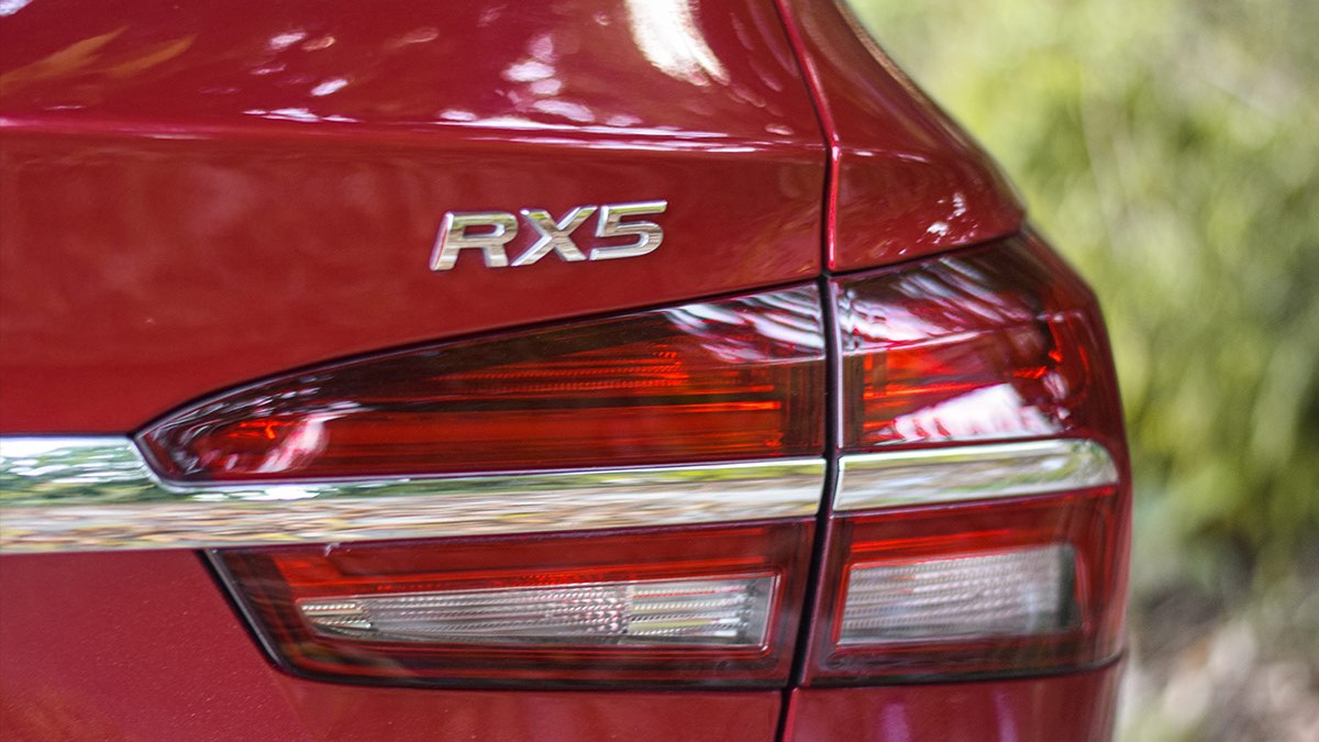 The MG RX5 Emblem