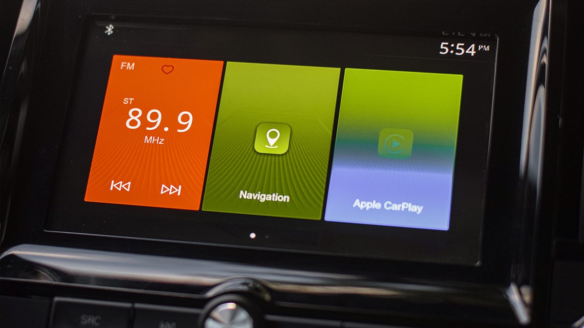 The MG RX5 Infotainment System