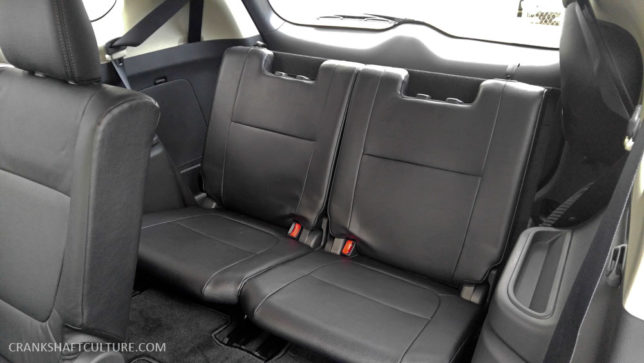 Mitsubishi Outlander cargo area