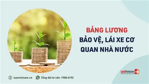 Mức Lương Lái Xe Cơ Quan Nhà Nước