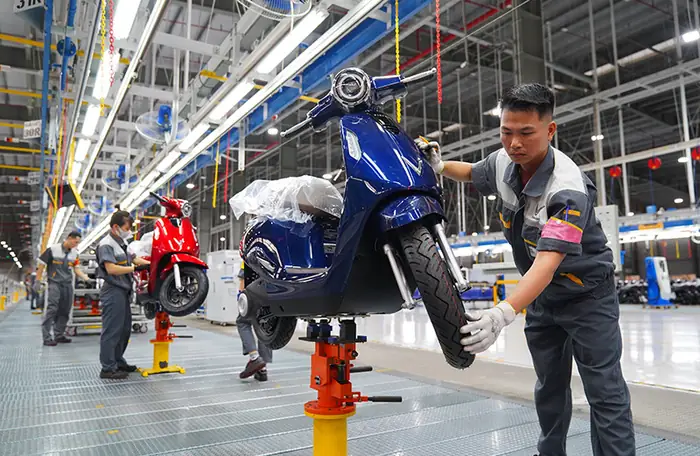 Nhà Máy Sản Xuất Xe Máy Điện Vinfast