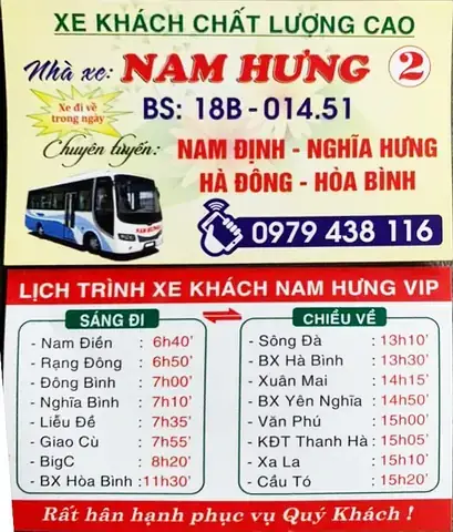 Nhà Xe An Đông Nam Định Xuân Hoag