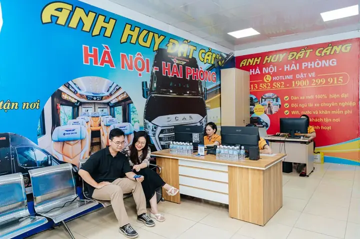 Nhà Xe Anh Huy Hải Phòng Địa Chỉ