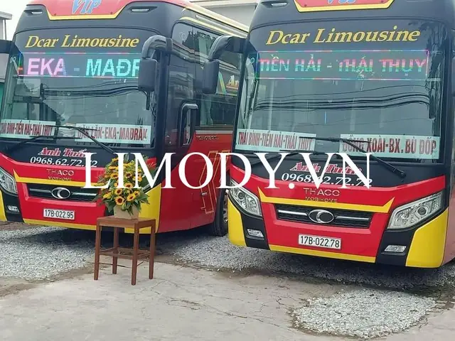 Nhà Xe Anh Tuấn Thái Bình Hải Phòng