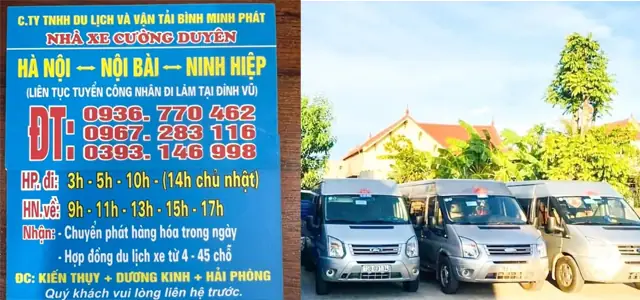 Nhà Xe Cường Duyên Hải Phòng Vân Đồn