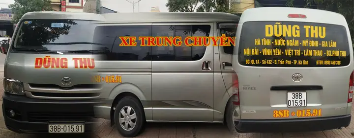 Nhà Xe Dũng Thu Hà Tĩnh Phú Thọ