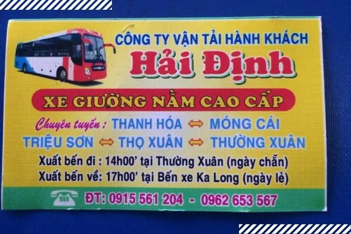 Nhà Xe Hải Định Đi Quảng Ninh
