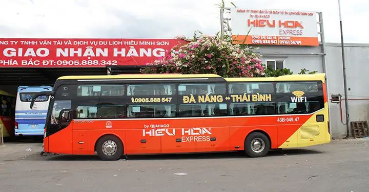 Nhà Xe Hiếu Hoa Hà Tĩnh Đà Nẵng