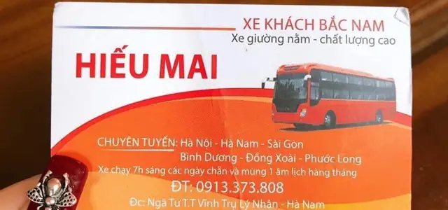 Nhà Xe Hiếu Mai Lý Nhân Hà Nam