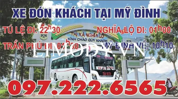 Nhà Xe Hòa Bình Nghĩa Lộ Mỹ Đình