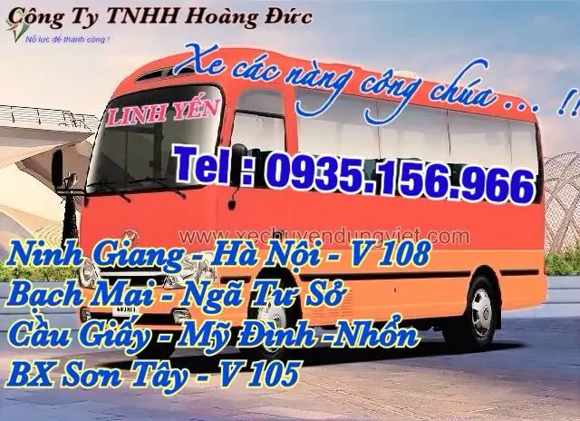 Nhà Xe Hoàng Đức Ninh Giang Sơn Tây