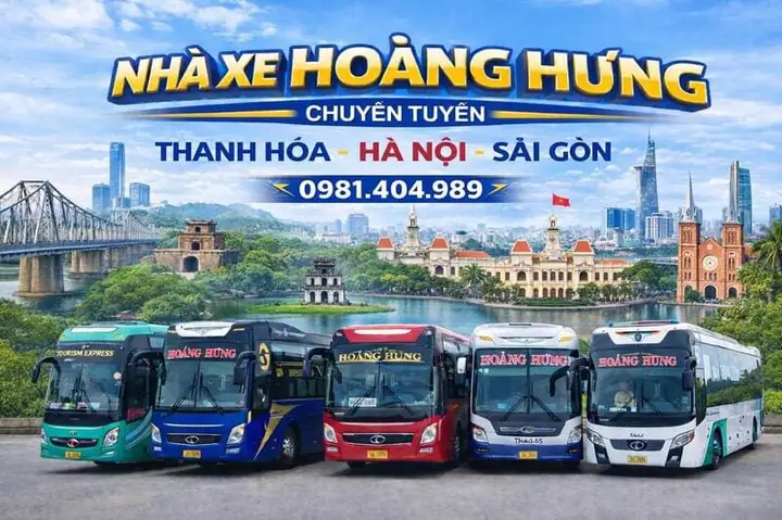 Nhà Xe Hoàng Hưng Hậu Lộc Thanh Hóa