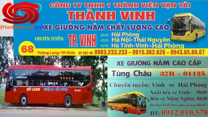 Nhà Xe Kết Đoàn Hải Phòng Nghệ An