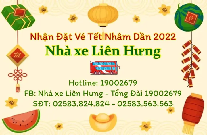 Nhà Xe Liên Hưng Nha Trang Trà Vinh
