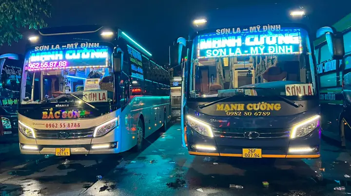 Nhà Xe Mạnh Cường Mộc Châu