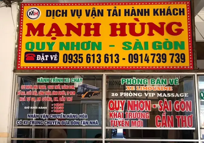 Nhà Xe Mạnh Hùng Bến Xe Miền Đông