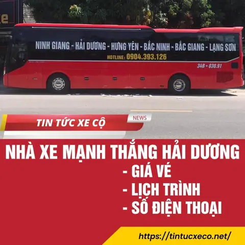 Nhà Xe Mạnh Thắng Bắc Nam