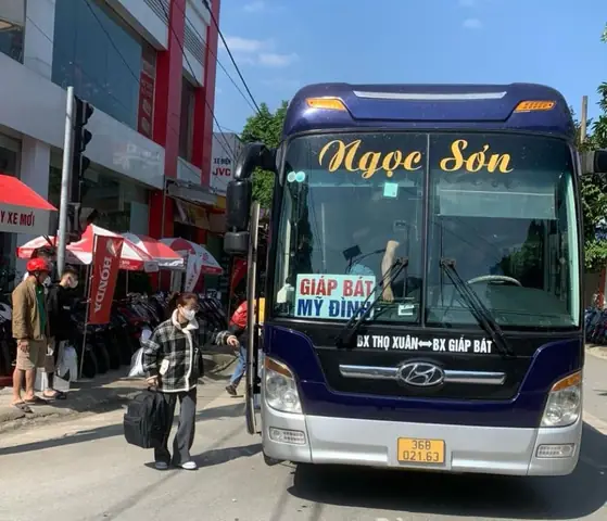 Nhà Xe Ngọc Sơn Giap Bát Thanh Hóa
