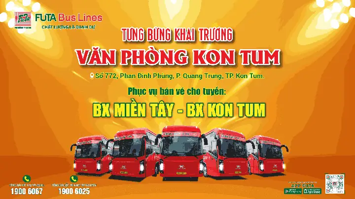 Nhà Xe Phương Trang Đà Lạt Kon Tum