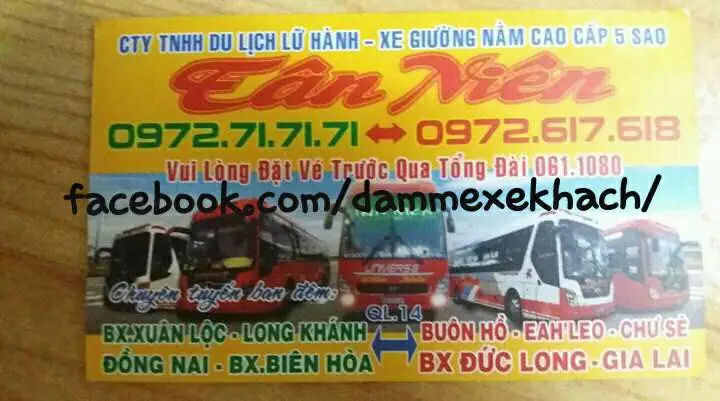 Nhà Xe Tân An Chư Sê