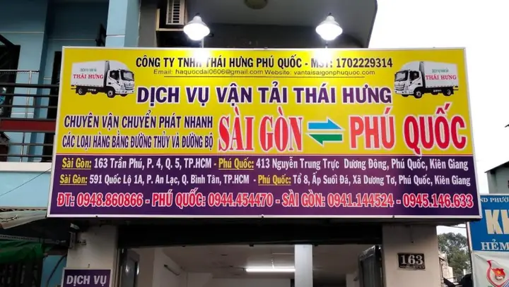 Nhà Xe Thái Thành Phú Quốc