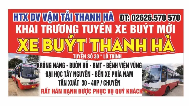Nhà Xe Thanh Hà Buôn Hồ Địa Chỉ