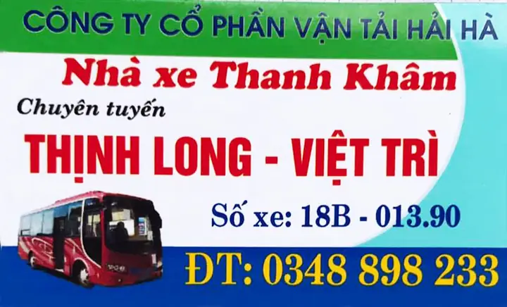 Nhà Xe Thanh Khâm Hải Hậu Phú Thọ
