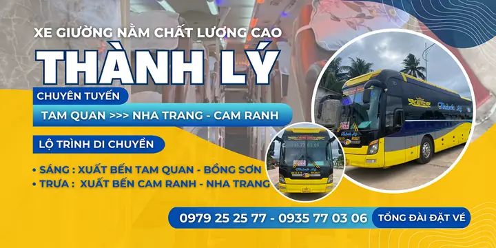 Nhà Xe Thành Lý Nha Trang